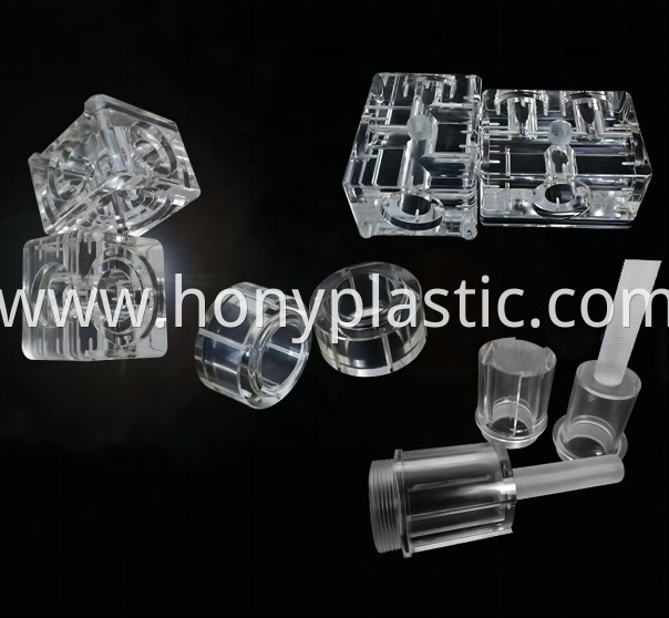 transparent Acrylic CNC Machining Parts2